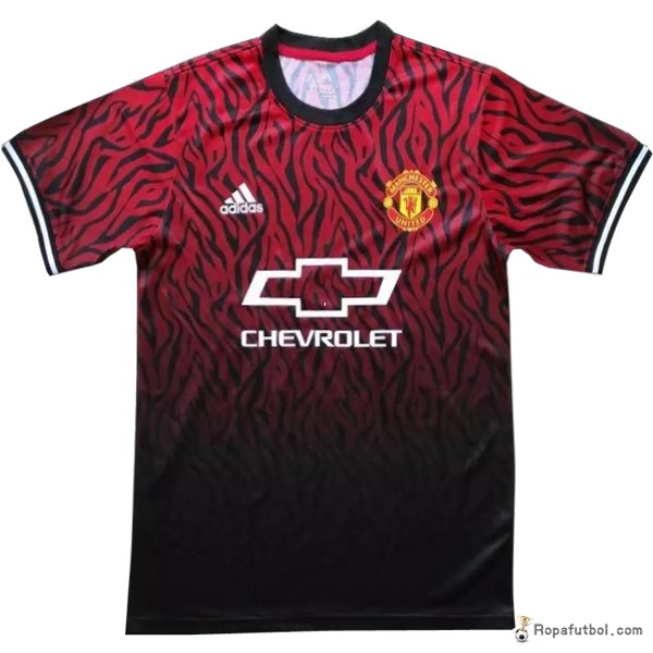 Camiseta Entrenamiento Manchester United 2017/18 Rojo
